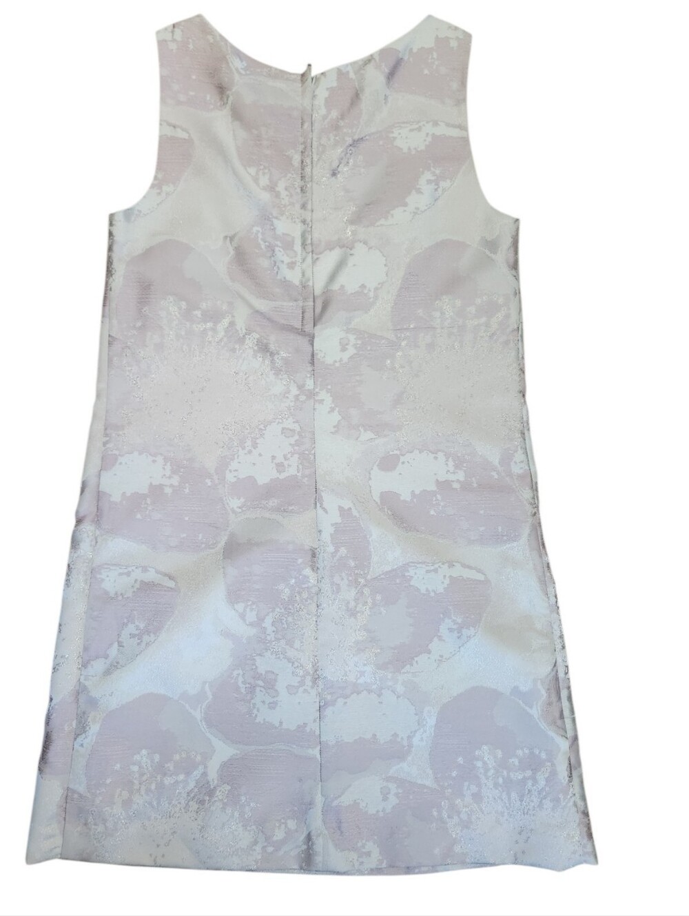 SLATE & WILLOW 'Andy' Pink & Silver Mini Shift Dress - Size XS - Picture 8 of 12